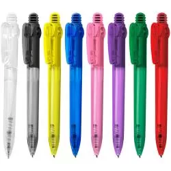 Caneta Plástica Translúcida
